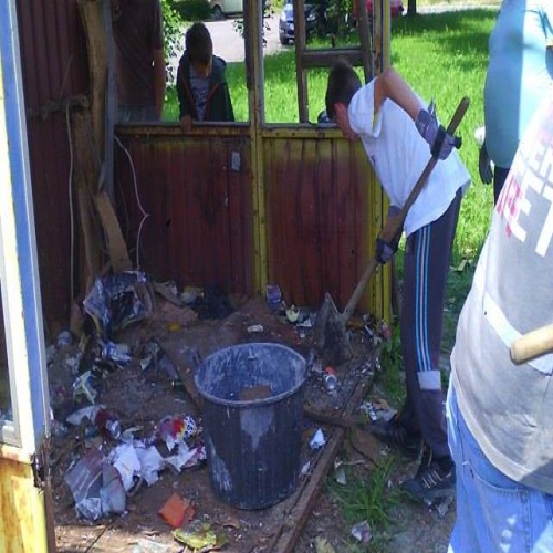 U Osječanima provedena akcija postavljanja autobuskog stajališta6